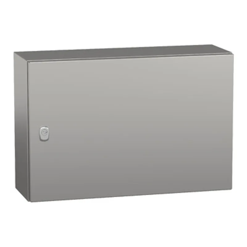 Wall mounted enclosure, PanelSeT S3X, stainless steel 316L, plain door, 400x600x200mm, IP66 — photo 1 of 5