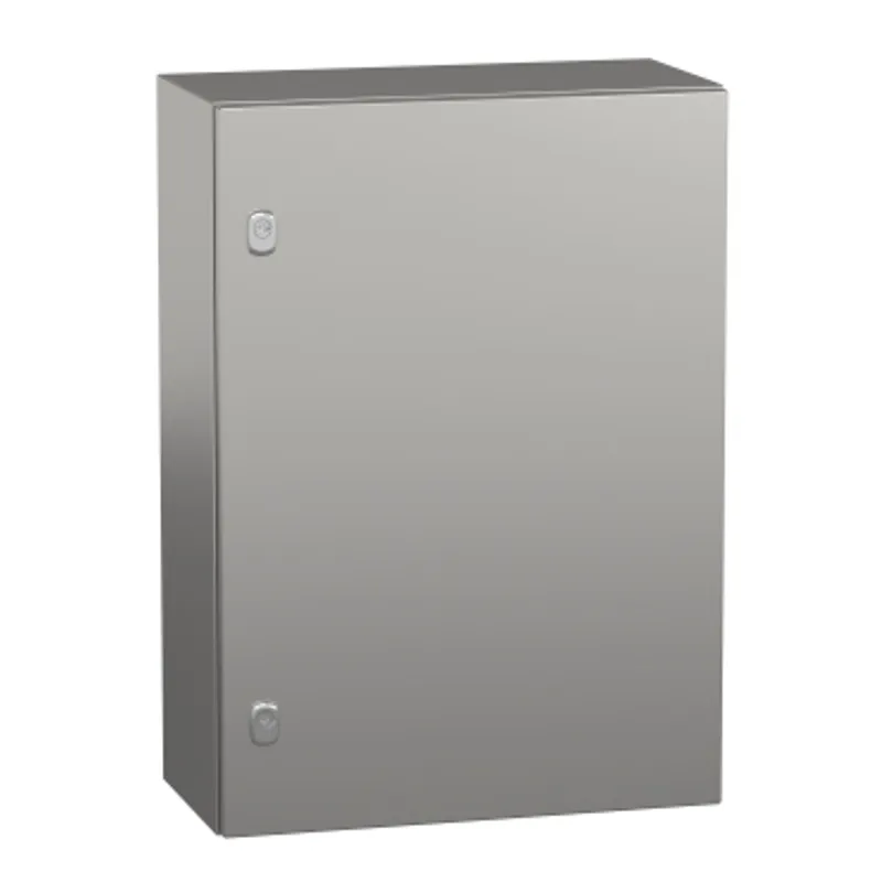Wall mounted enclosure, PanelSeT S3X, stainless steel 304L, plain door, 700x500x250mm, IP66 — photo 1 of 3