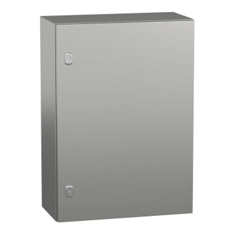Wall mounted enclosure, PanelSeT S3X, stainless steel 316L, plain door, 700x500x250mm, IP66 — photo 1 of 5
