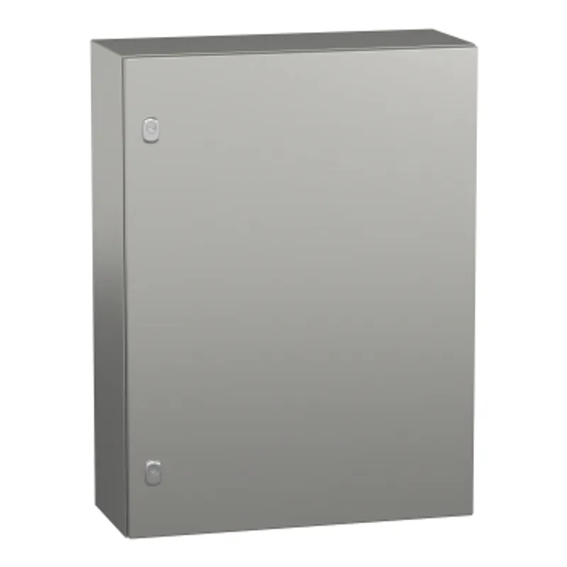 Wall mounted enclosure, PanelSeT S3X, stainless steel 316L, plain door, 800x600x250mm, IP66 — photo 1 of 5