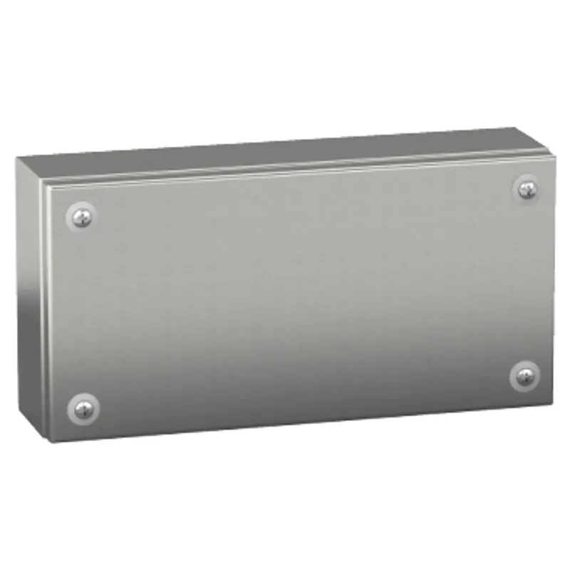 Stainless steel wall mounted industrial box, PanelSeT SBX, 150x300x80 mm, IP66 — photo 1 of 5