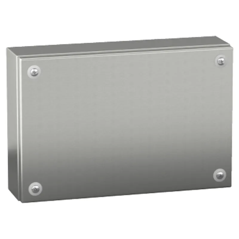 Stainless steel wall mounted industrial box, PanelSeT SBX, 200x300x80 mm, IP66 — photo 1 of 4