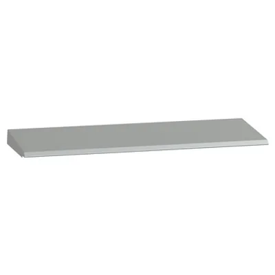 Stainless canopy 304L for PanelSeT SM, Scotch Brite® finish, for enclosures W1200xD400 mm
