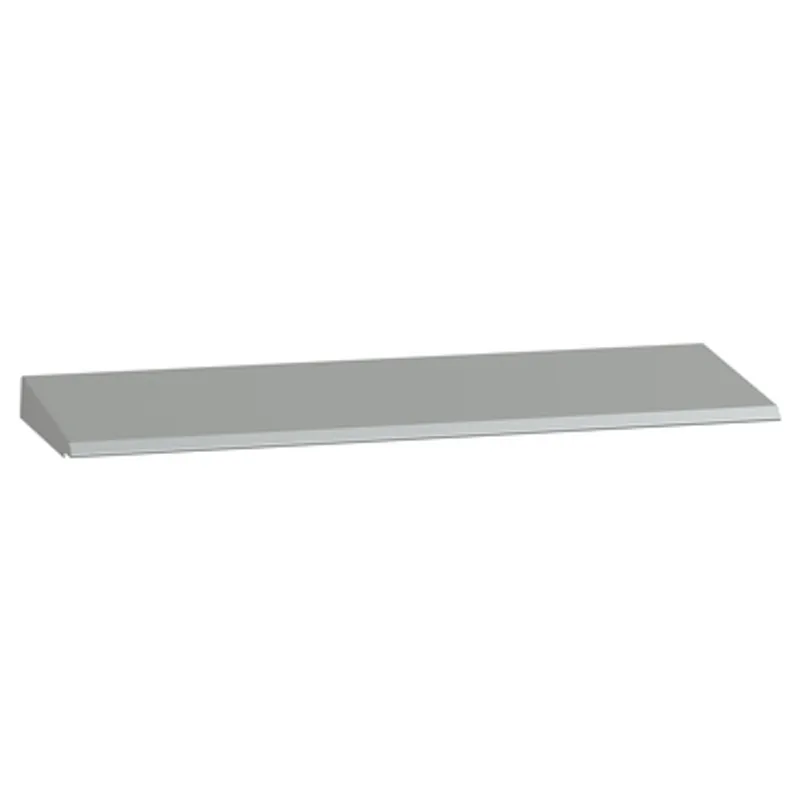 Stainless canopy 304L for PanelSeT SM, Scotch Brite® finish, for enclosures W1200xD400 mm