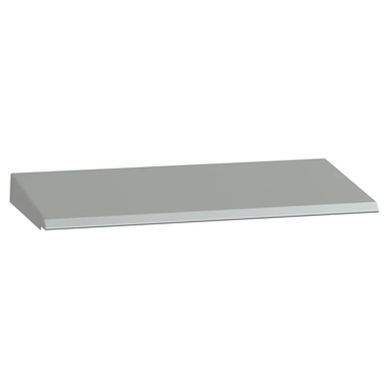 Stainless canopy 304L for PanelSeT SM, Scotch Brite® finish, for enclosures W800xD400 mm