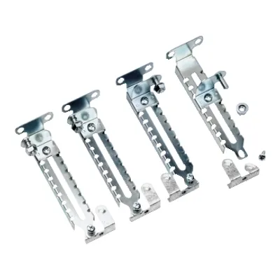 Schneider Electric NSYSDCR400 – Set of 4 step slides made of treated steel, D400mm