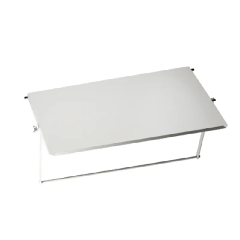 Folding support tray - 500 mm enclosure - 30 kg load