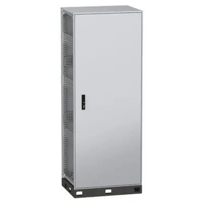 Seismic 6G floor standing modular electrical enclosure;PanelSeT SFN;decarbonized steel;2000X800X600mm;IP55;RAL7035
