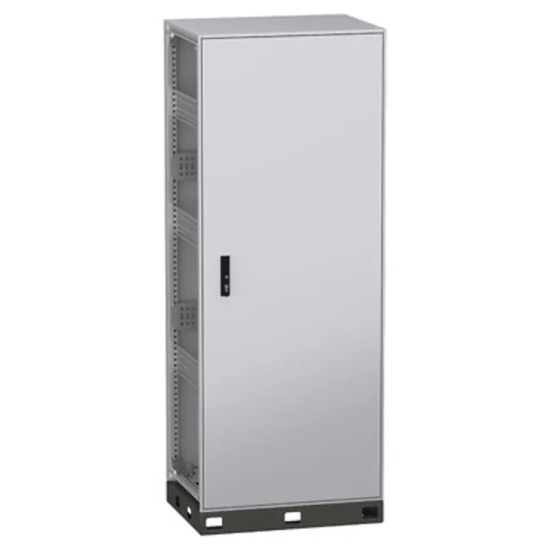 Seismic 6G floor standing modular electrical enclosure;PanelSeT SFN;decarbonized steel;2000X800X600mm;IP55;RAL7035 — photo 1 of 3