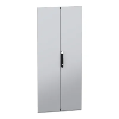Schneider Electric NSYSFND1882D – Double plain door, PanelSeT SFN, PanelSeT SM, for electrical enclosure H1800 W800mm