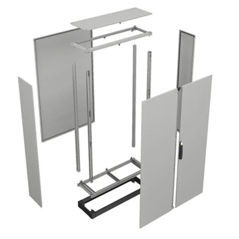Double plain door, PanelSeT SFN, PanelSeT SM, for electrical enclosure H2000 W1600mm — photo 3 of 10