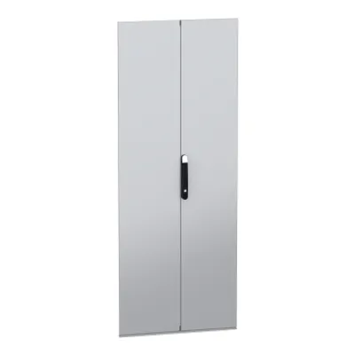 Schneider Electric NSYSFND2082D – Double plain door, PanelSeT SFN, PanelSeT SM, for electrical enclosure H2000 W800mm