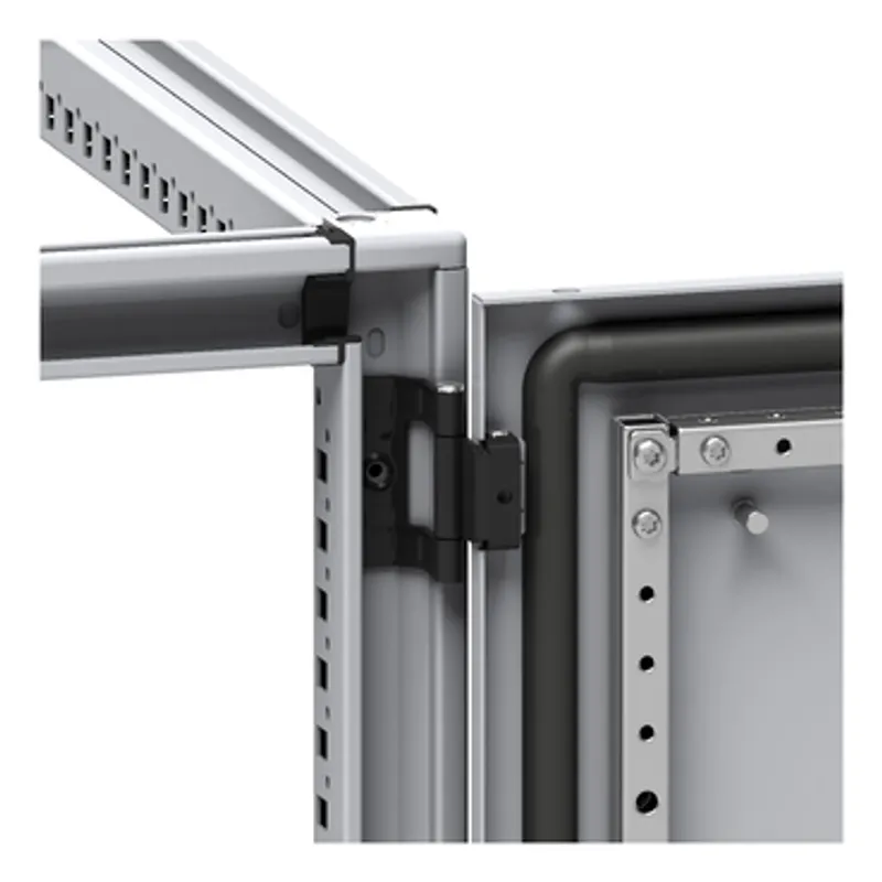 4 hinges 180d RAL 9005