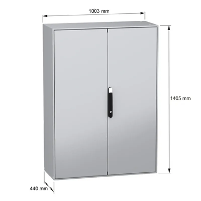 PanelSeT SM compact enclosure with mounting plate - 1400x1000x400 mm — photo 2 of 11