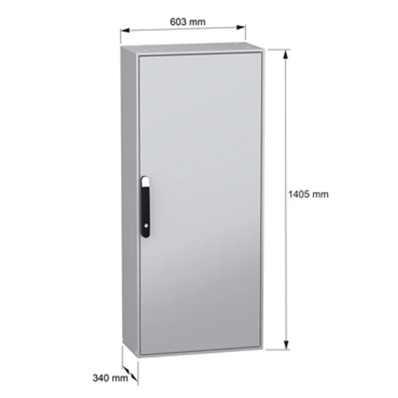 PanelSeT SM compact enclosure with mounting plate - 1400x600x300 mm — photo 2 of 11