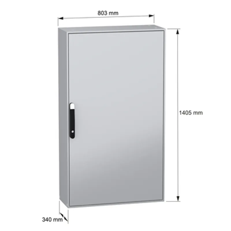 PanelSeT SM compact enclosure without mounting plate - 1400x800x300 mm — photo 2 of 11