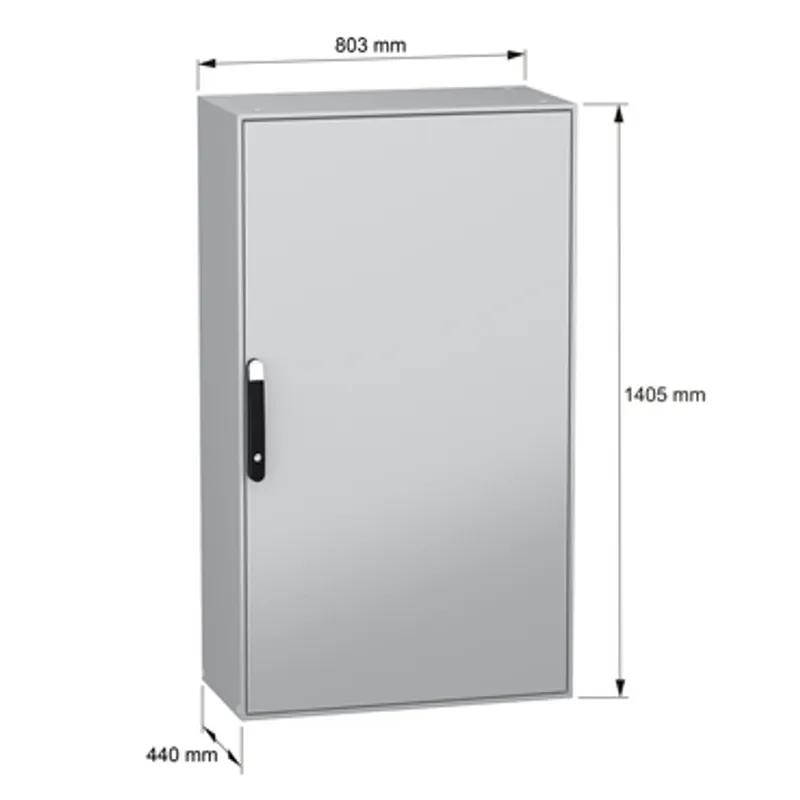 PanelSeT SM compact enclosure without mounting plate - 1400x800x400 mm — photo 2 of 11