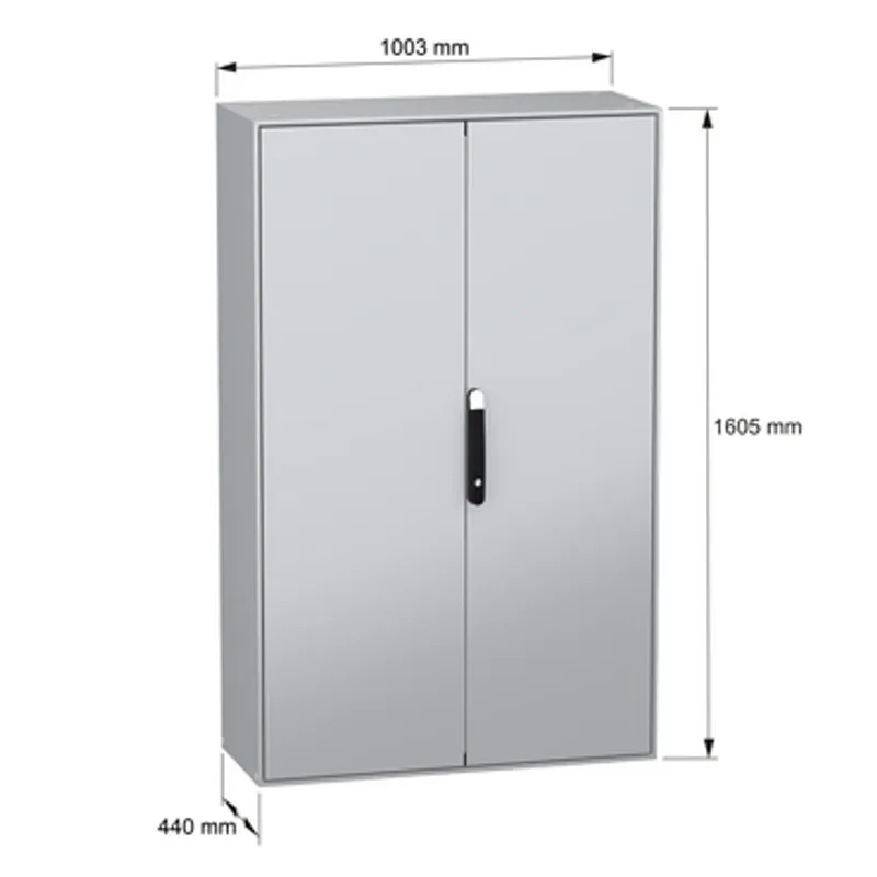 PanelSeT SM compact enclosure without mounting plate - 1600x1000x400 mm — photo 2 of 11