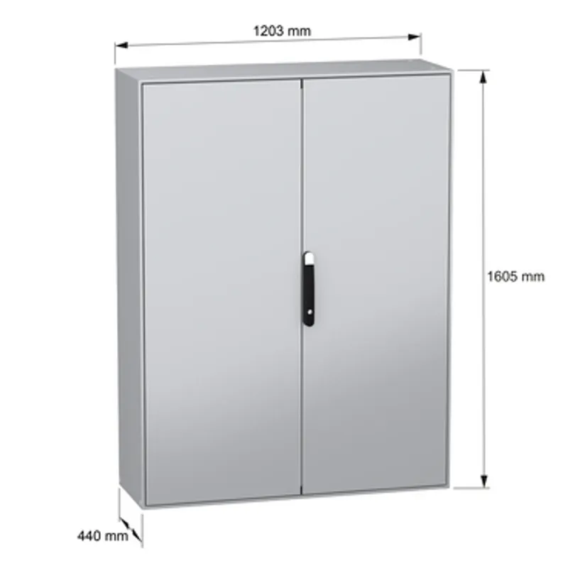 PanelSeT SM compact enclosure with mounting plate - 1600x1200x400 mm — photo 2 of 11