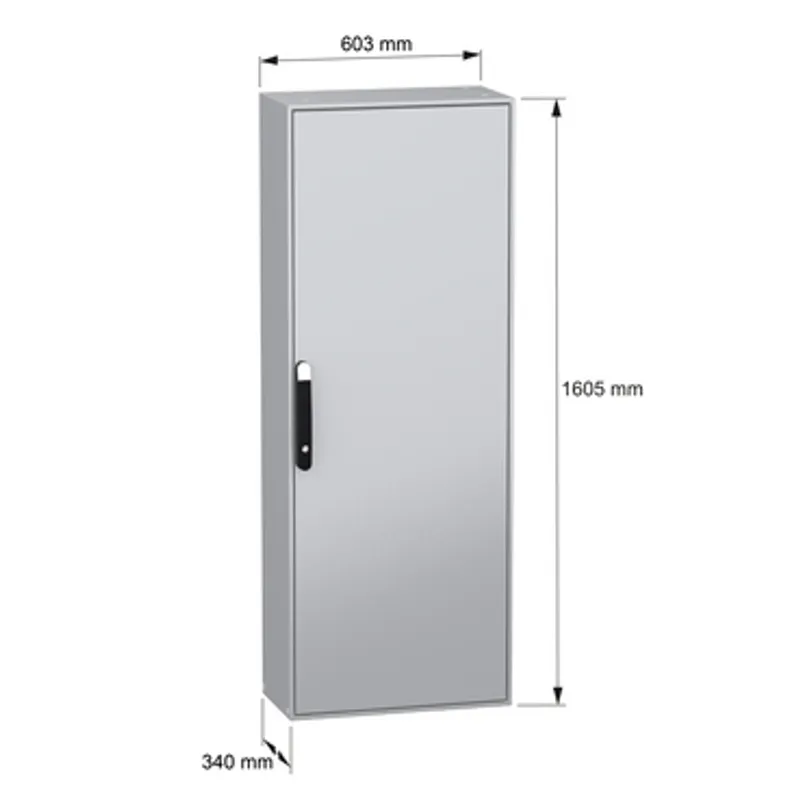 PanelSeT SM compact enclosure without mounting plate - 1600x600x300 mm — photo 2 of 11