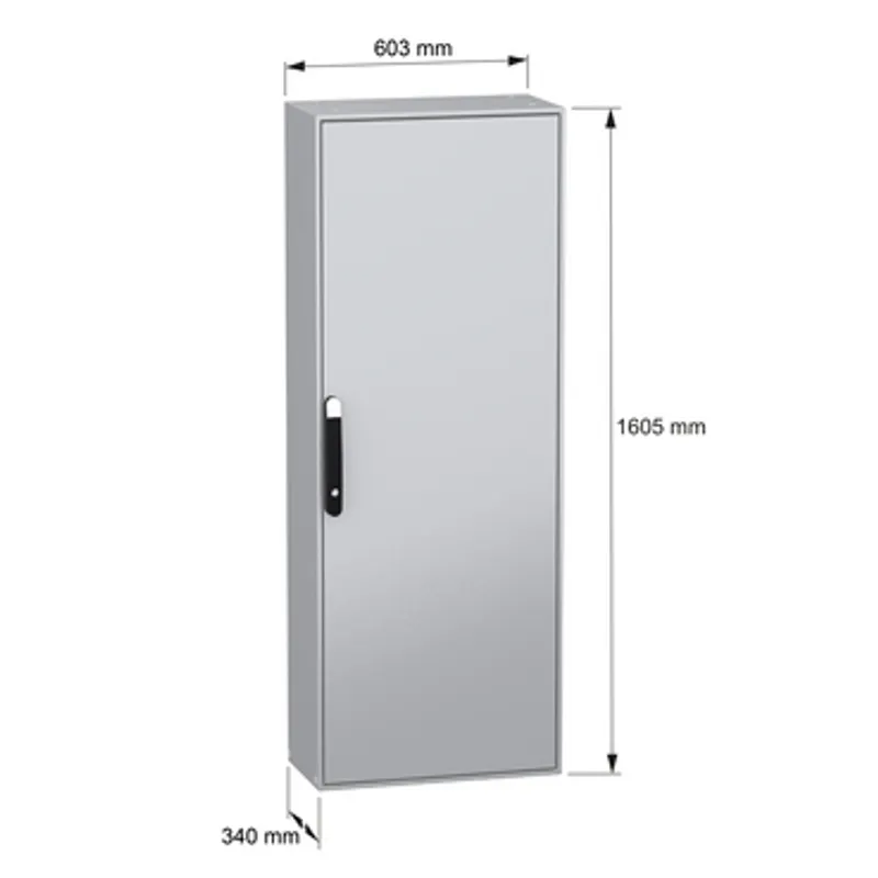 PanelSeT SM compact enclosure with mounting plate - 1600x600x300 mm — photo 2 of 13