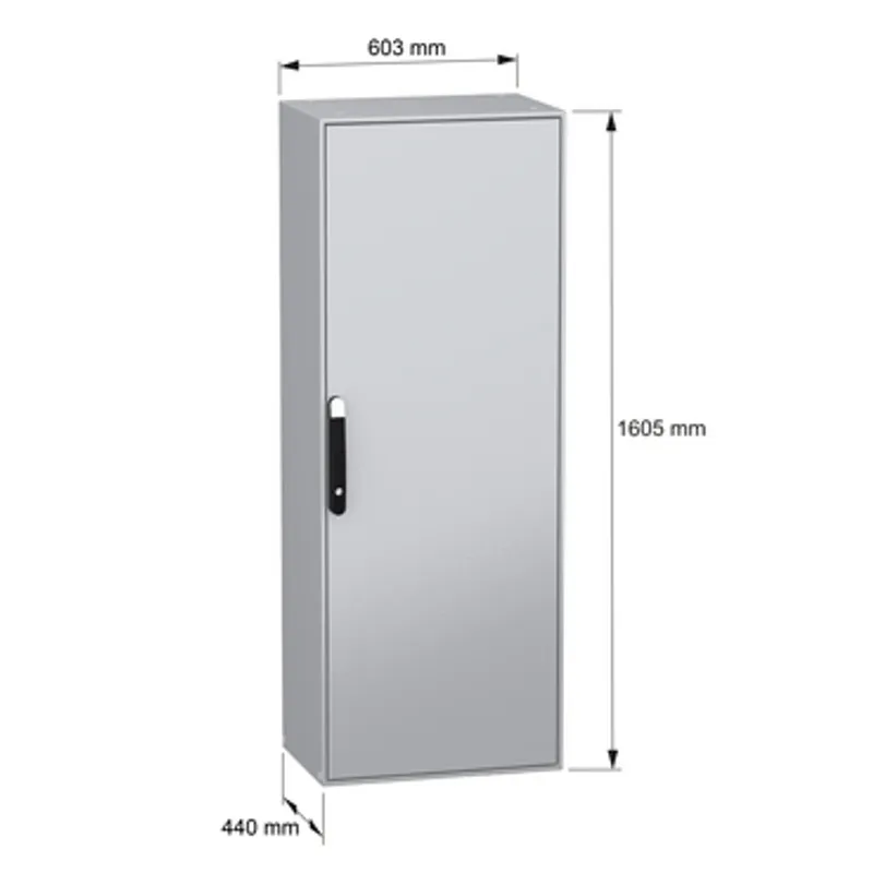 PanelSeT SM compact enclosure without mounting plate - 1600x600x400 mm — photo 2 of 11