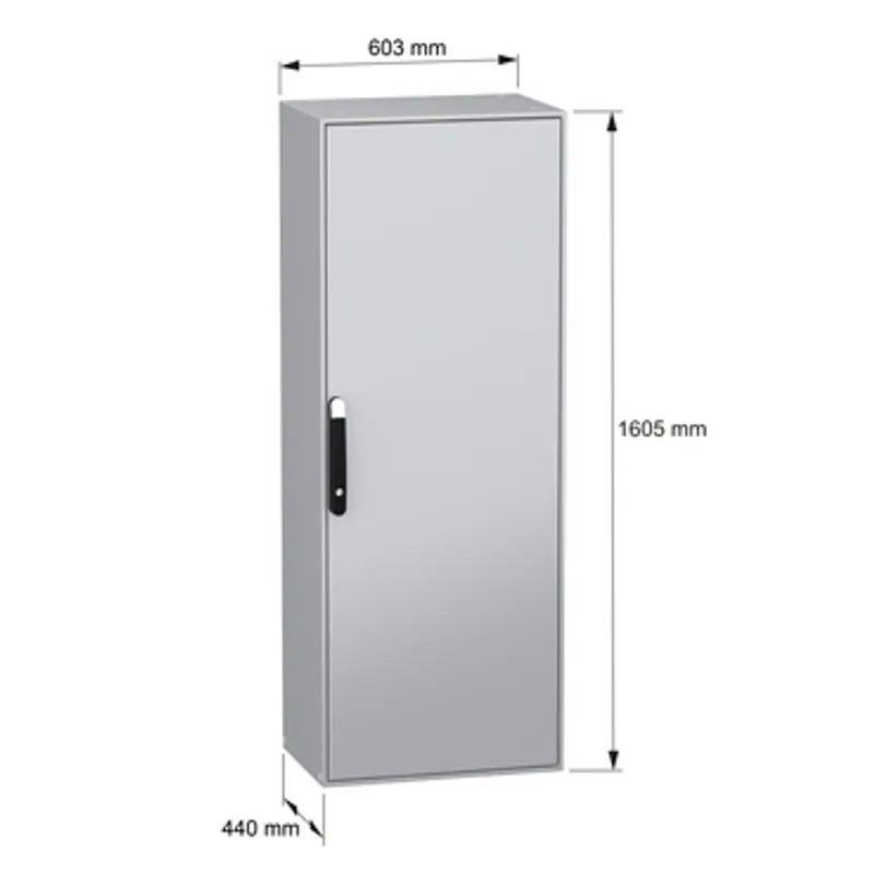 PanelSeT SM compact enclosure with mounting plate - 1600x600x400 mm — photo 2 of 11