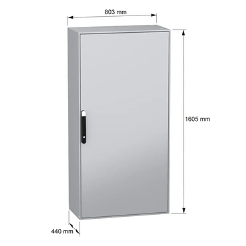 PanelSeT SM compact enclosure without mounting plate - 1600x800x400 mm — photo 2 of 11