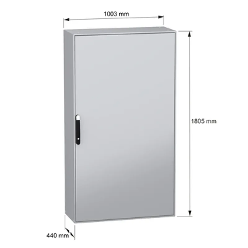 PanelSeT SM compact enclosure without mounting plate - 1800x1000x400 mm — photo 2 of 11