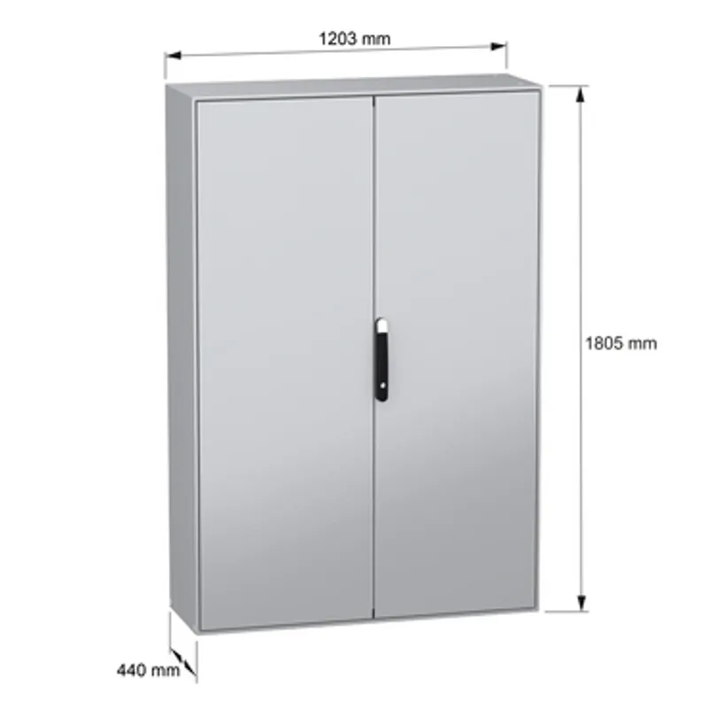 PanelSeT SM compact enclosure without mounting plate - 1800x1200x400 mm — photo 2 of 11