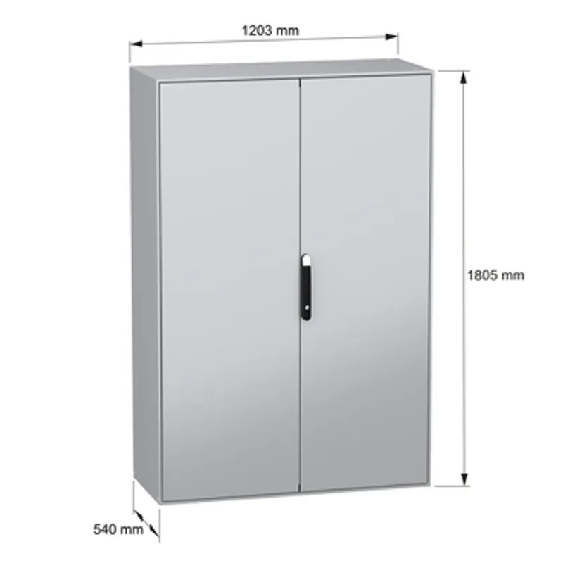 PanelSeT SM compact enclosure without mounting plate - 1800x1200x500 mm — photo 2 of 11