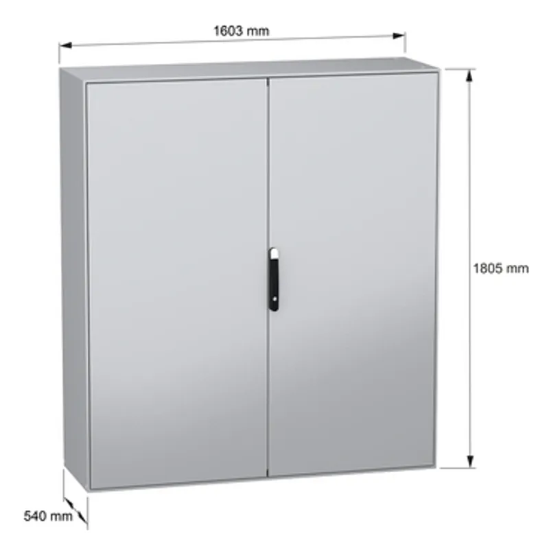 PanelSeT SM compact enclosure with mounting plate - 1800x1600x500 mm — photo 2 of 13