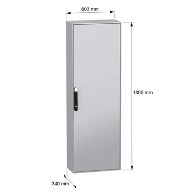 PanelSeT SM compact enclosure without mounting plate - 1800x600x300 mm — photo 2 of 11