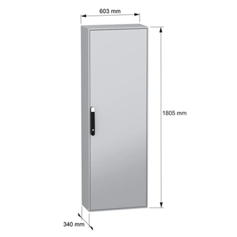PanelSeT SM compact enclosure with mounting plate - 1800x600x300 mm — photo 2 of 13