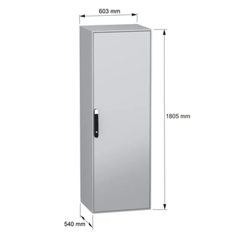 PanelSeT SM compact enclosure with mounting plate - 1800x600x500 mm — photo 2 of 11