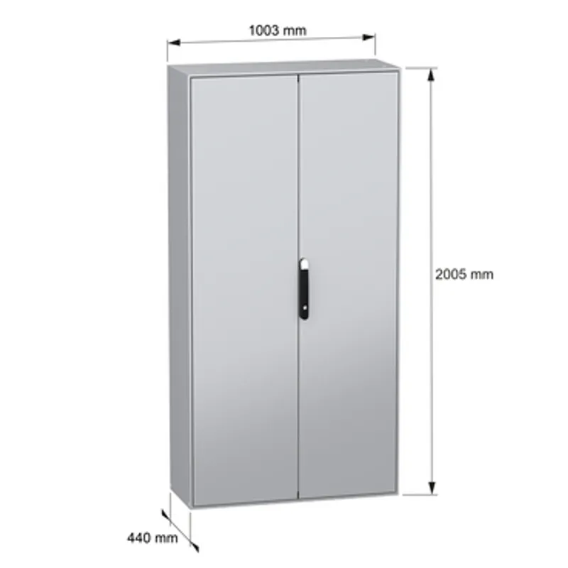 PanelSeT SM compact enclosure without mounting plate - 2000x1000x400 mm — photo 2 of 11