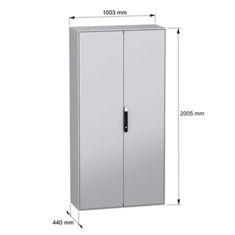PanelSeT SM compact enclosure with mounting plate - 2000x1000x400 mm — photo 2 of 11
