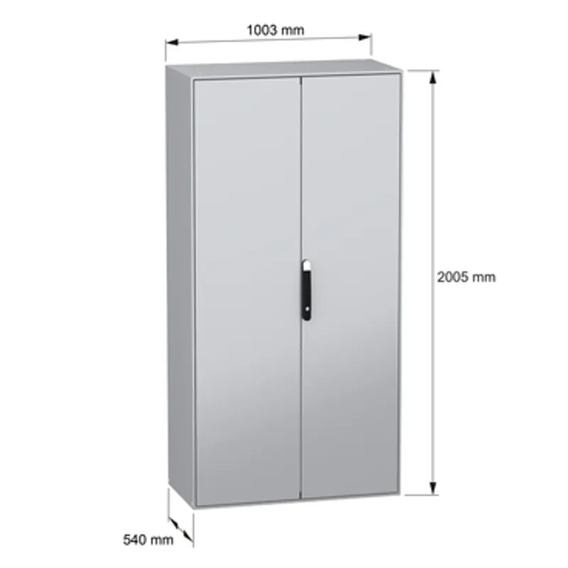 PanelSeT SM compact enclosure with mounting plate - 2000x1000x500 mm — photo 2 of 11