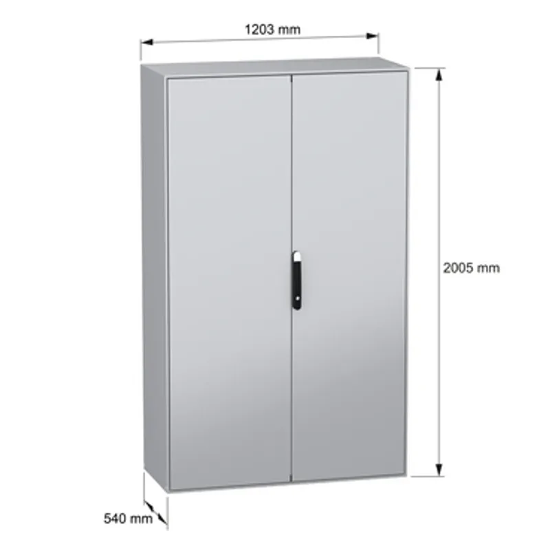 PanelSeT SM compact enclosure with mounting plate - 2000x1200x500 mm — photo 2 of 11