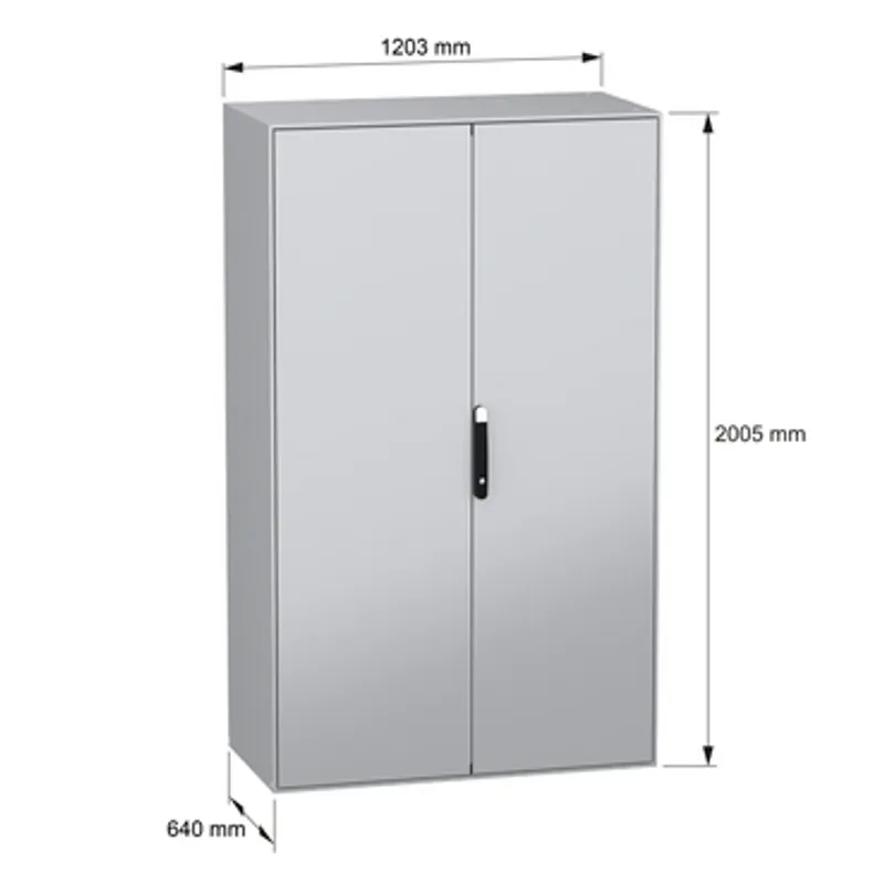 PanelSeT SM compact enclosure without mounting plate - 2000x1200x600 mm — photo 2 of 11