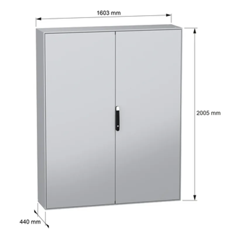 PanelSeT SM compact enclosure without mounting plate - 2000x1600x400 mm — photo 2 of 11