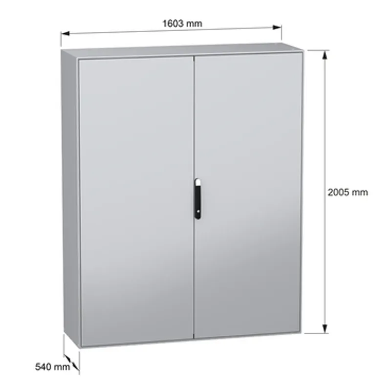PanelSeT SM compact enclosure without mounting plate - 2000x1600x500 mm — photo 2 of 11