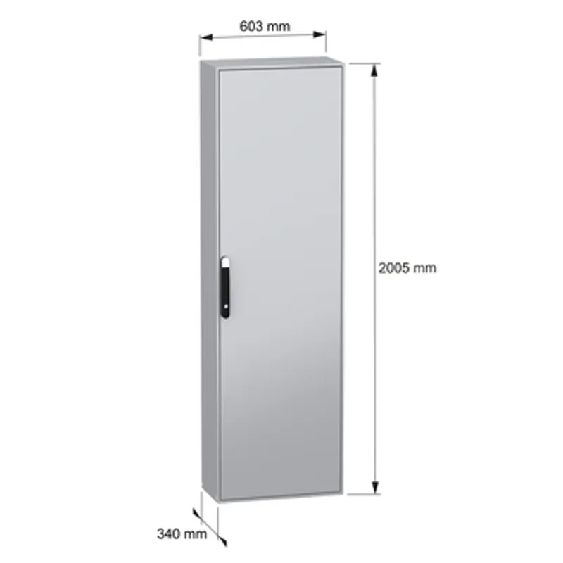 PanelSeT SM compact enclosure with mounting plate - 2000x600x300 mm — photo 2 of 11