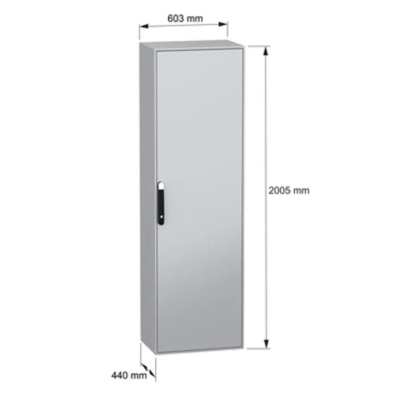 PanelSeT SM compact enclosure without mounting plate - 2000x600x400 mm — photo 2 of 11