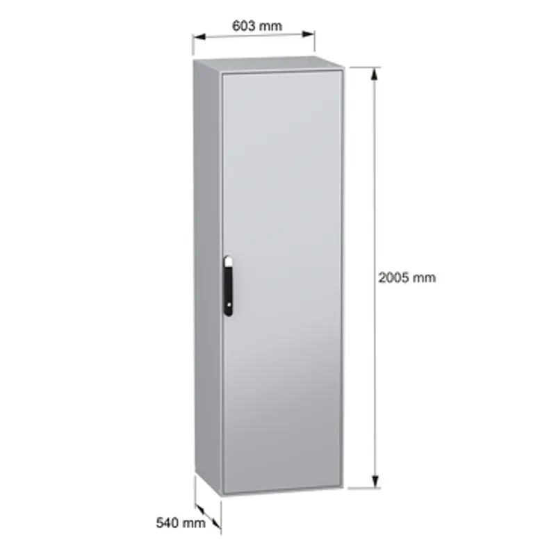 PanelSeT SM compact enclosure without mounting plate - 2000x600x500 mm — photo 2 of 11