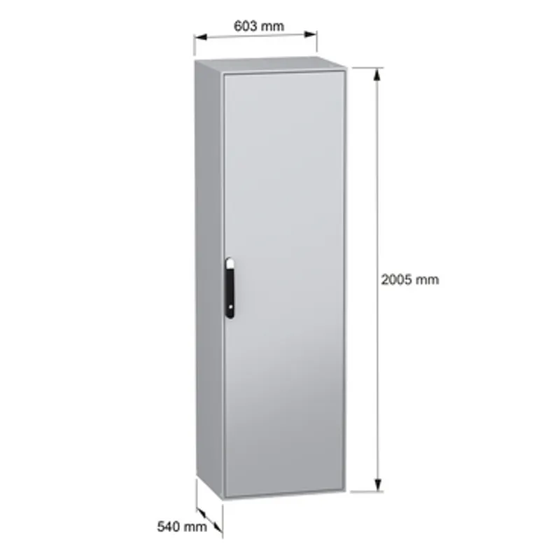 PanelSeT SM compact enclosure with mounting plate - 2000x600x500 mm — photo 2 of 11