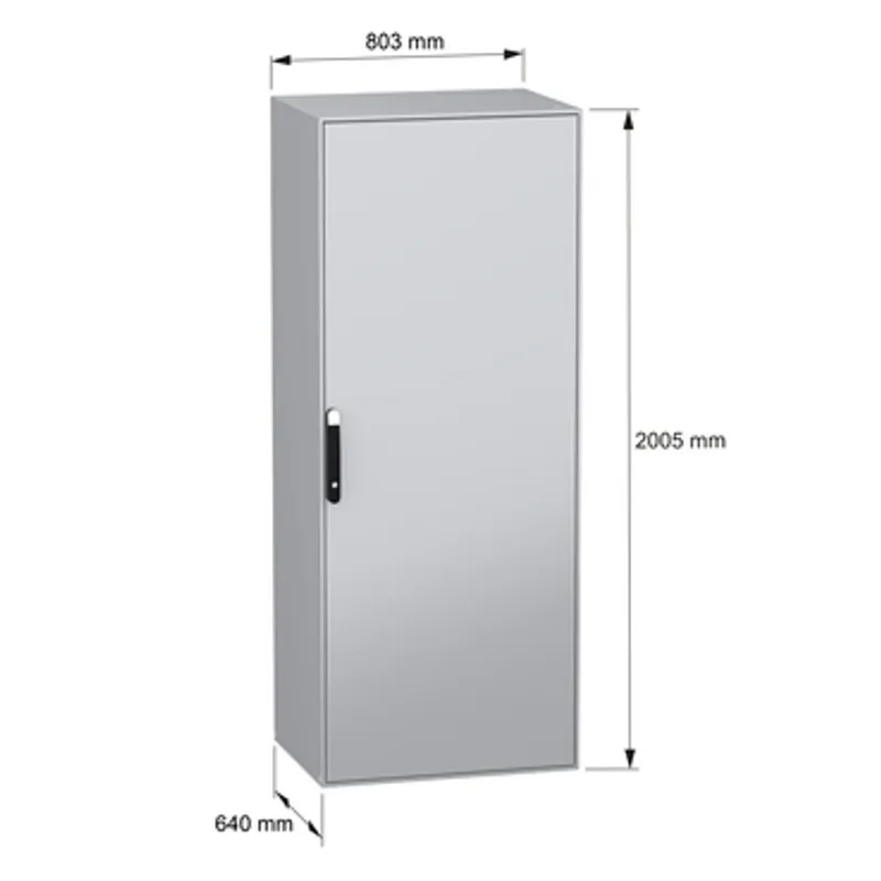 PanelSeT SM compact enclosure without mounting plate - 2000x800x600 mm — photo 2 of 11