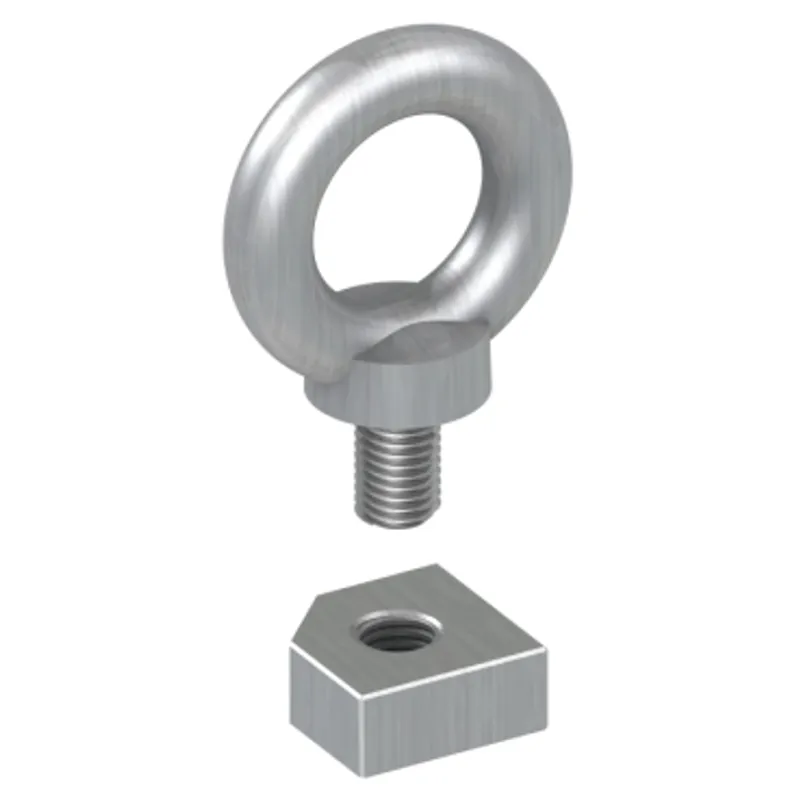 set of 4 PanelSeT SM M12 lifting eyebolt - galvanized cast steel