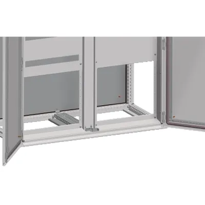 Kit for adapting mounting plates in double doors enclosures, PanelSeT SFN, PanelSeT SF, for electrical enclosure D600mm