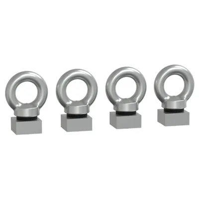 set of 4 PanelSeT SM M12 lifting eyebolt - stainless steel